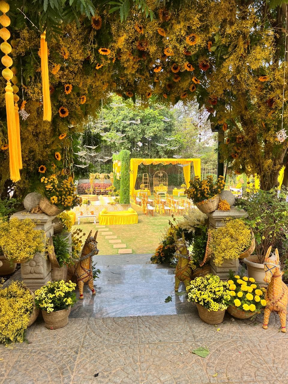 Haldi event photo