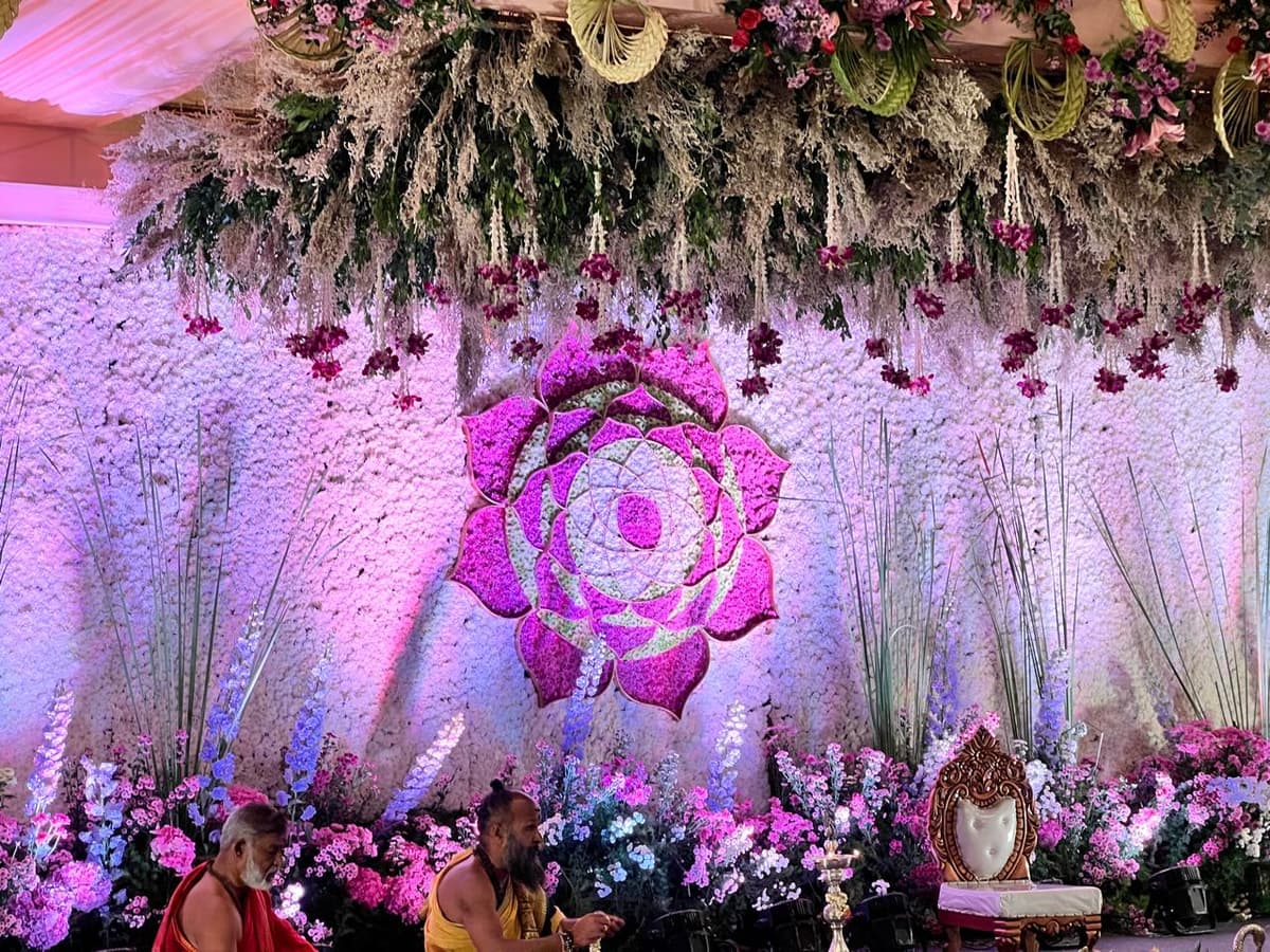 Floral Mandap Design